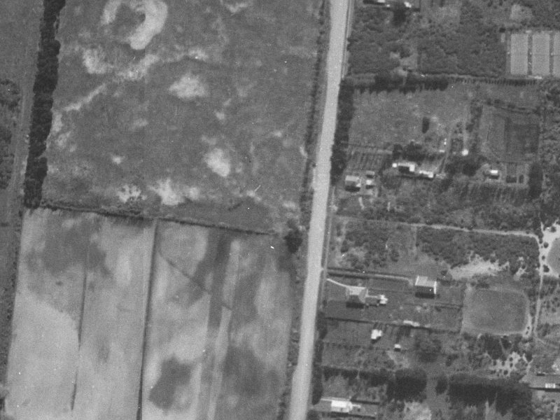 135 Bower Avenue from the air, 1940-1944