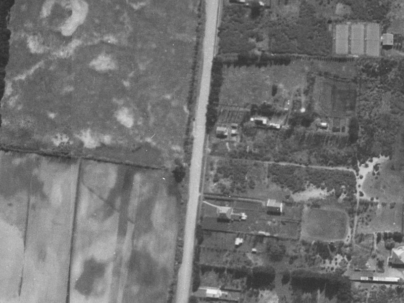 150 Bower Avenue from the air, 1940-1944