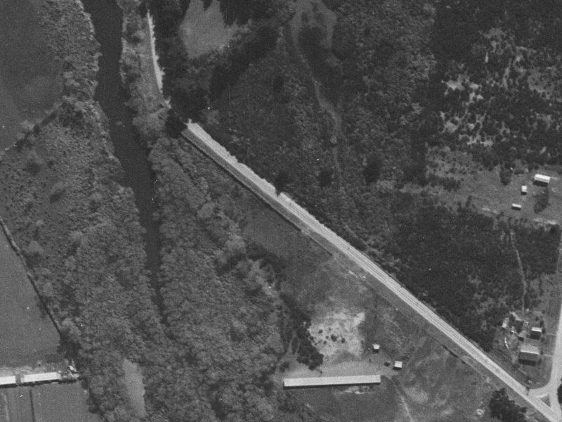 47 Lake Terrace Road from the air, 1940-1944