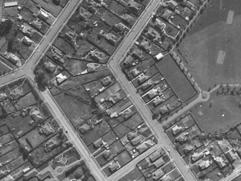 71 Saint James Avenue from the air, 1940-1944