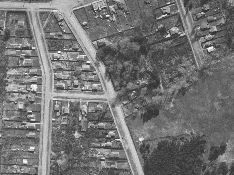 187 Keyes Road from the air, 1940-1944