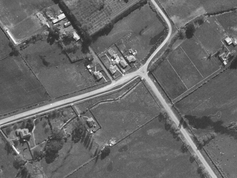 144 McFaddens Road from the air, 1940-1944