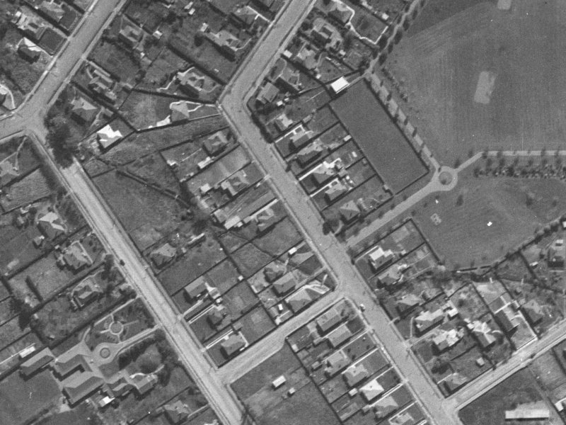 63 Saint James Avenue from the air, 1940-1944