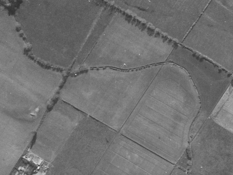 28 Manor Place from the air, 1940-1944