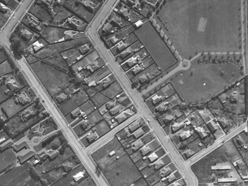 57 Saint James Avenue from the air, 1940-1944