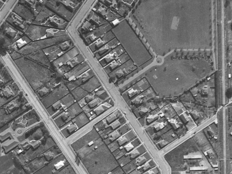 62 Saint James Avenue from the air, 1940-1944