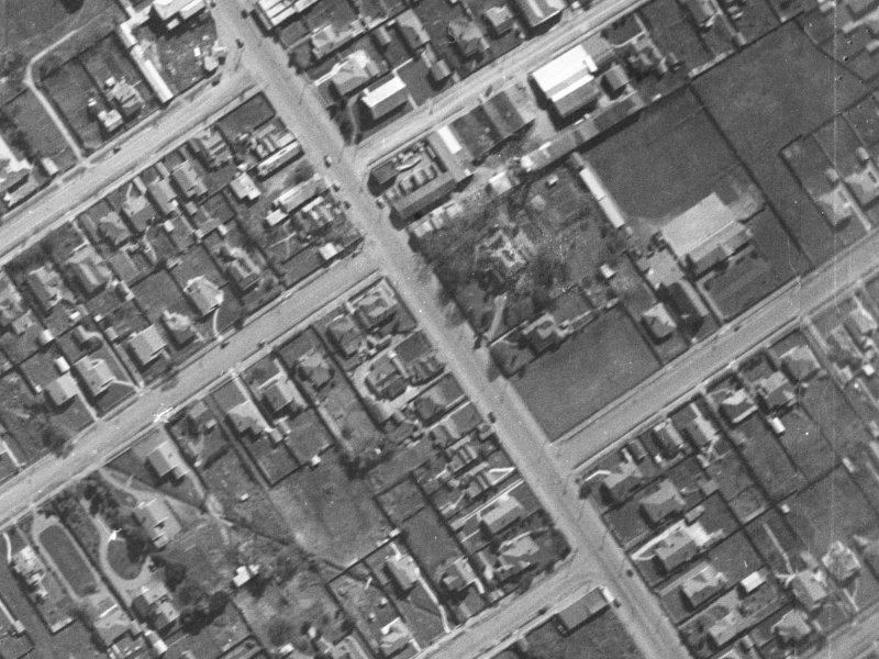 467 Papanui Road from the air, 1940-1944