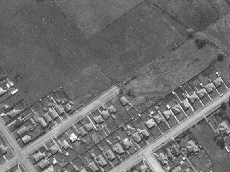 85 Perry Street from the air, 1940-1944