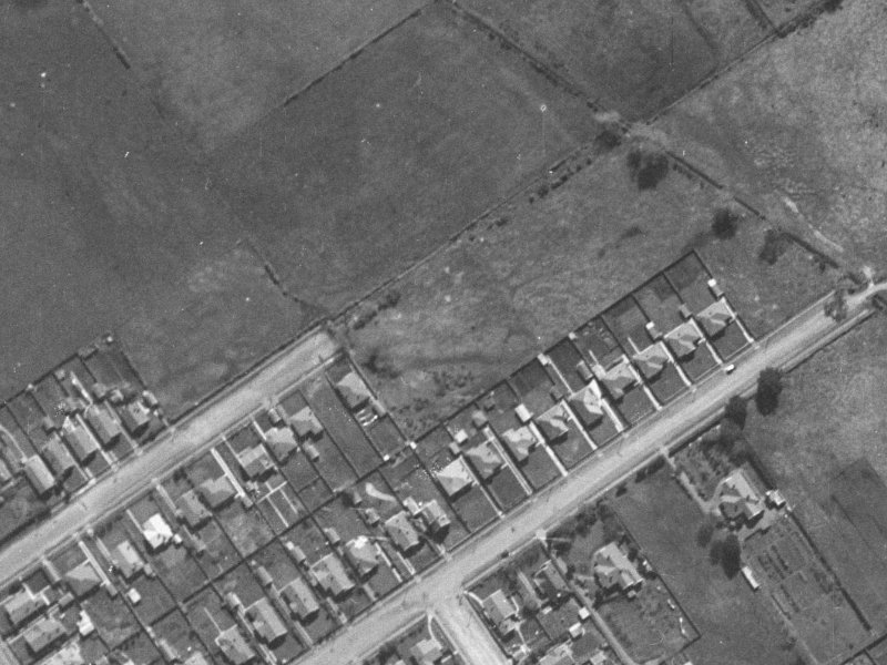 88 Perry Street from the air, 1940-1944