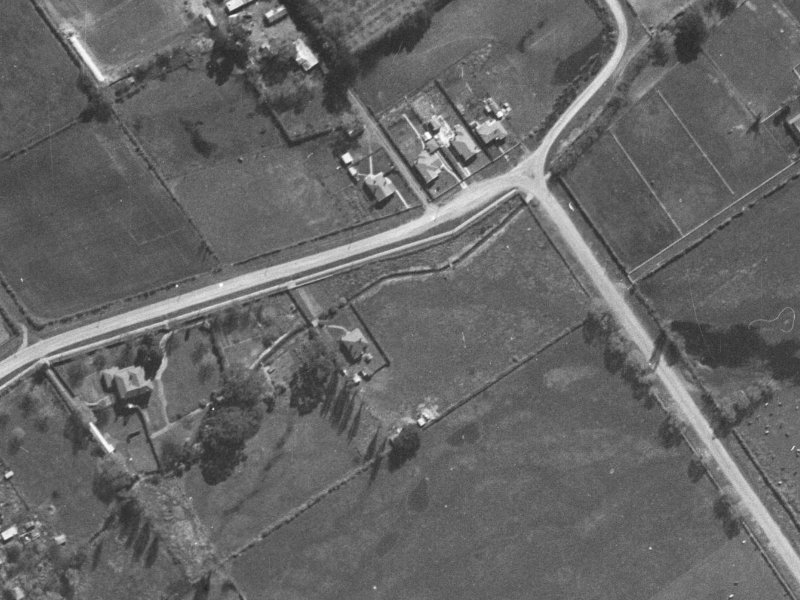 136 McFaddens Road from the air, 1940-1944