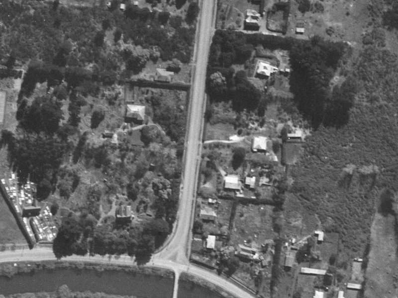 11A Bassett Street from the air, 1940-1944
