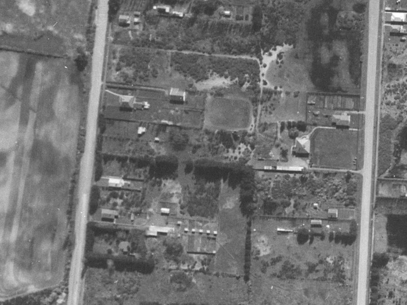 23 Thurso Place from the air, 1940-1944