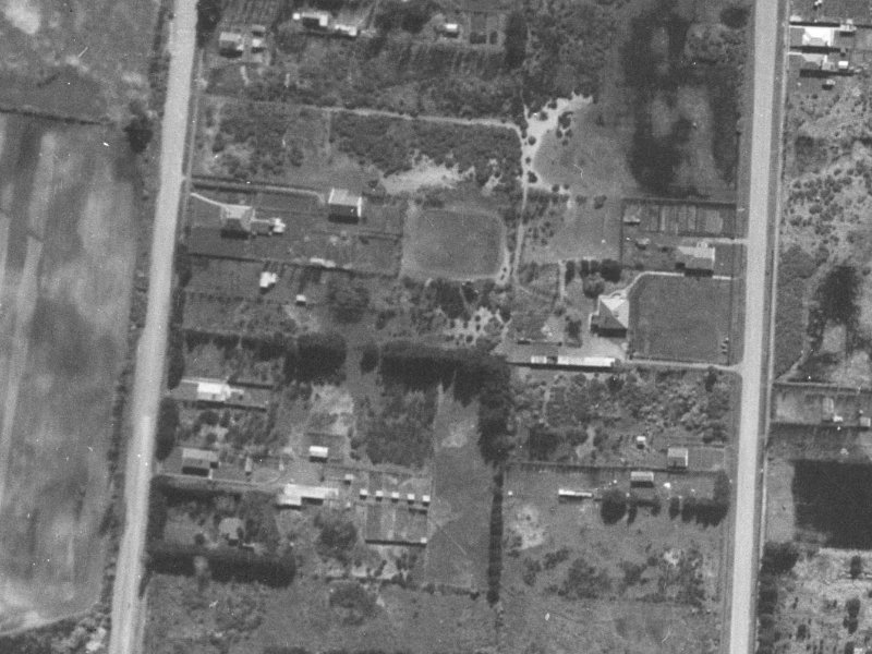 24 Thurso Place from the air, 1940-1944
