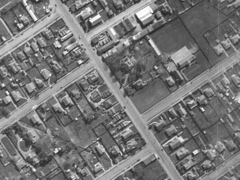 452 Papanui Road from the air, 1940-1944