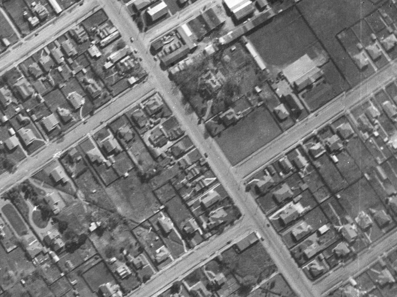 461 Papanui Road from the air, 1940-1944