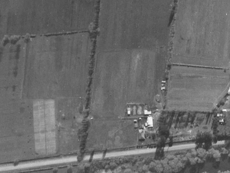 13 Brooker Avenue from the air, 1940-1944