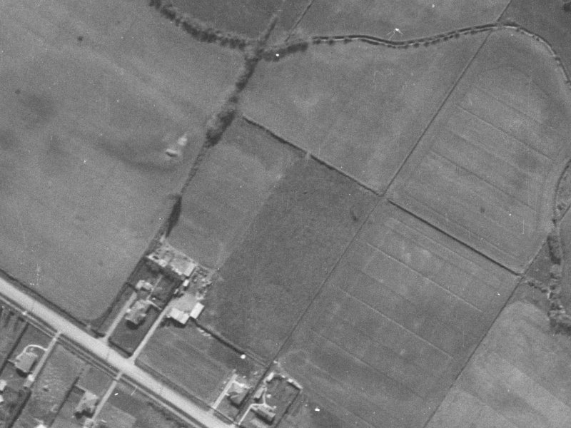 14 Manor Place from the air, 1940-1944