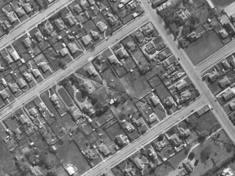 40 Blair Avenue from the air, 1940-1944