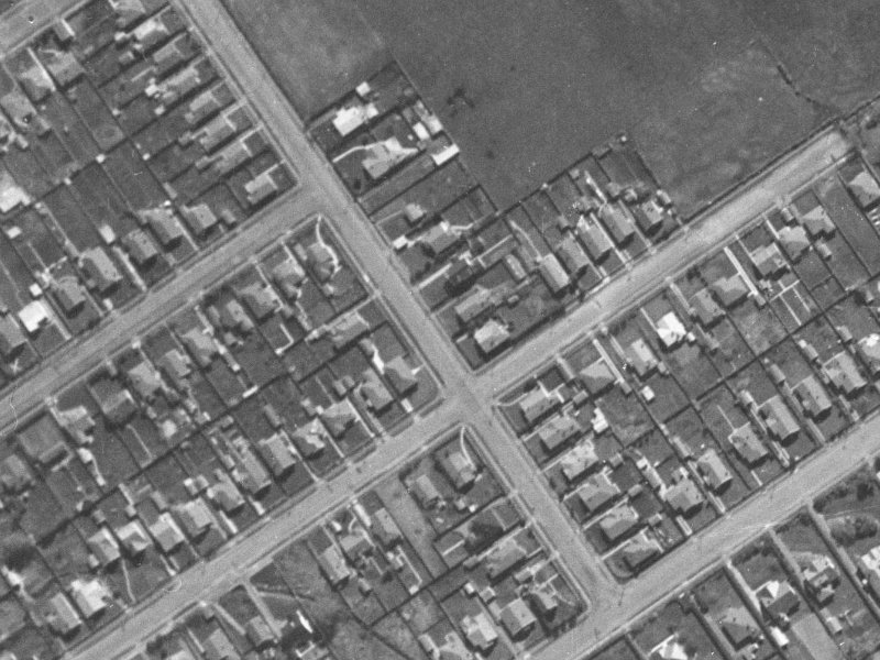 Rayburn Avenue from the air, 1940-1944