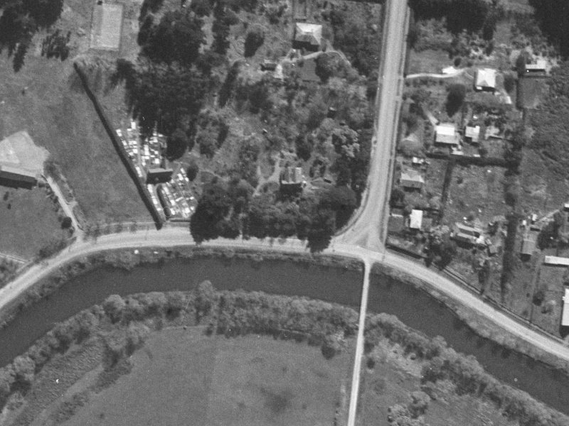 307 New Brighton Road from the air, 1940-1944
