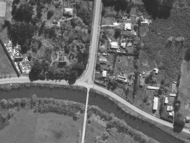 2 Bassett Street from the air, 1940-1944