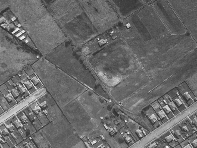 200 Rutland Street from the air, 1940-1944