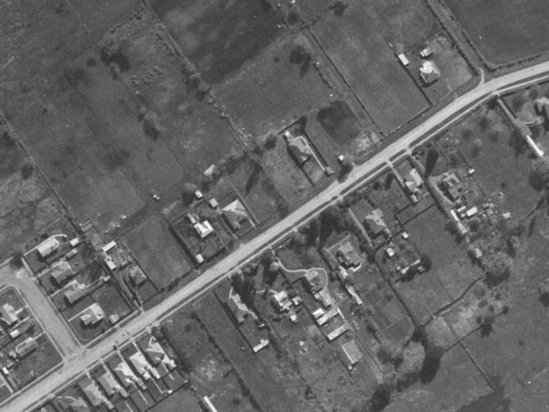 59 McFaddens Road from the air, 1940-1944