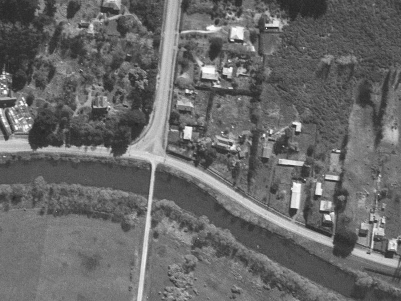 2A Bassett Street from the air, 1940-1944