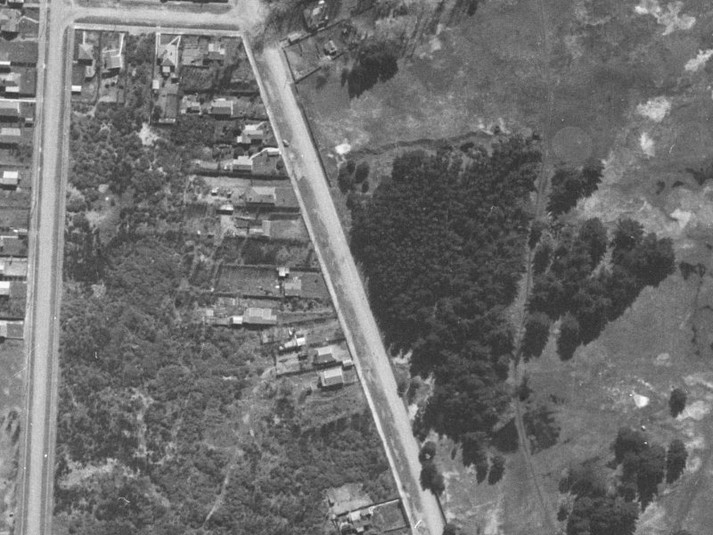 214 Keyes Road from the air, 1940-1944