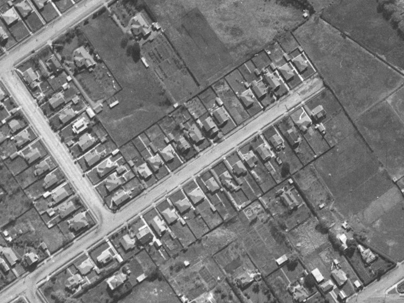 79 Tomes Road from the air, 1940-1944