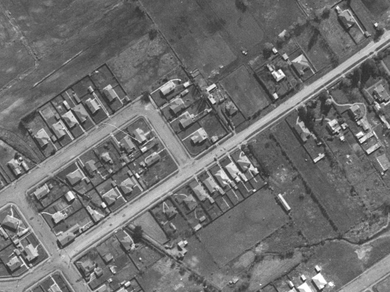 2 Kenwyn Avenue from the air, 1940-1944