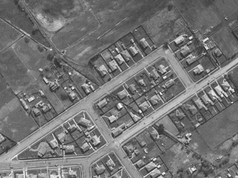 146 Mays Road from the air, 1940-1944