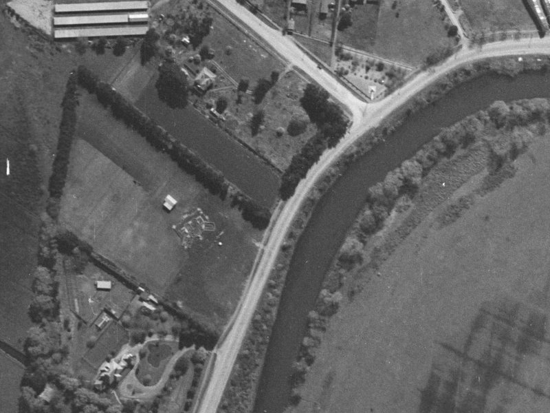 237 New Brighton Road from the air, 1940-1944