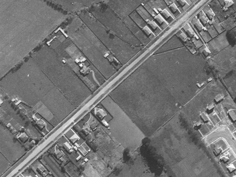 37 Aorangi Road from the air, 1940-1944
