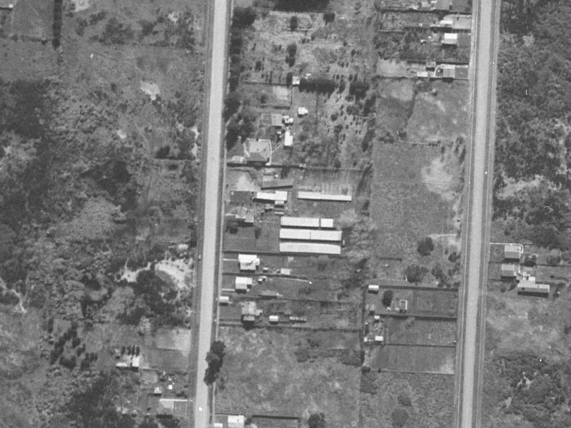 9A Lindis Lane from the air, 1940-1944