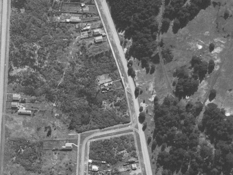 240 Keyes Road from the air, 1940-1944