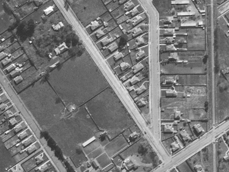 25 Windermere Road from the air, 1940-1944