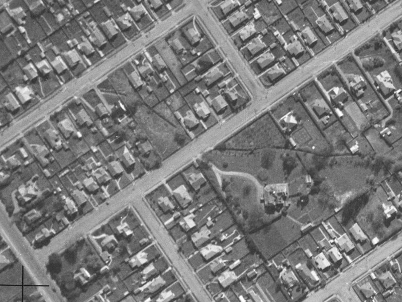 2 Nightingale Place from the air, 1940-1944