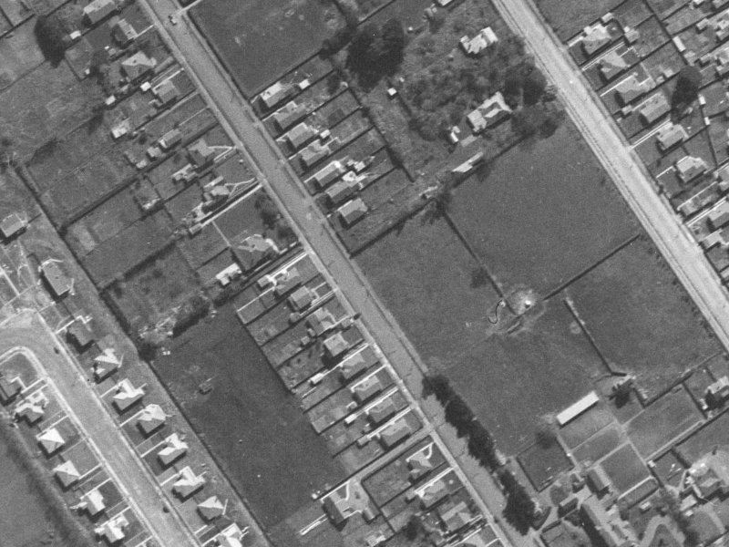 46 Condell Avenue from the air, 1940-1944