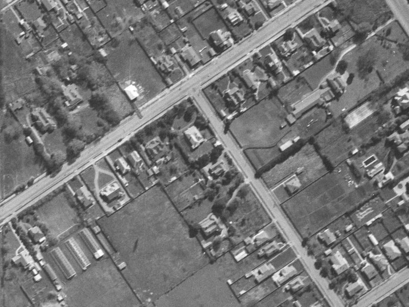 145 Blighs Road from the air, 1940-1944