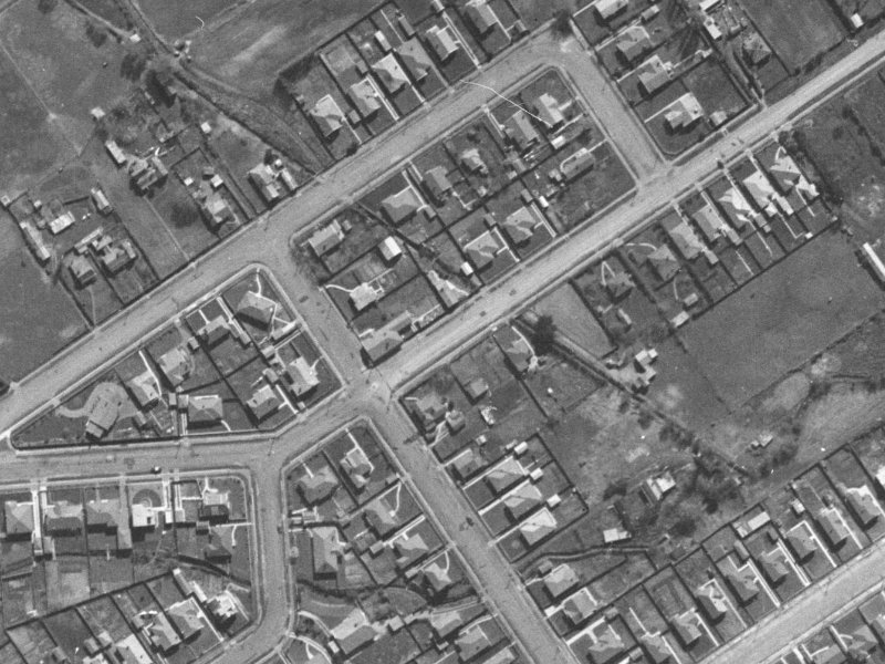 1 McFaddens Road from the air, 1940-1944
