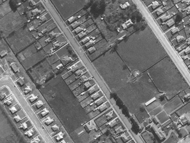 43 Condell Avenue from the air, 1940-1944
