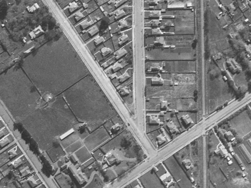 5 St James Avenue from the air, 1940-1944