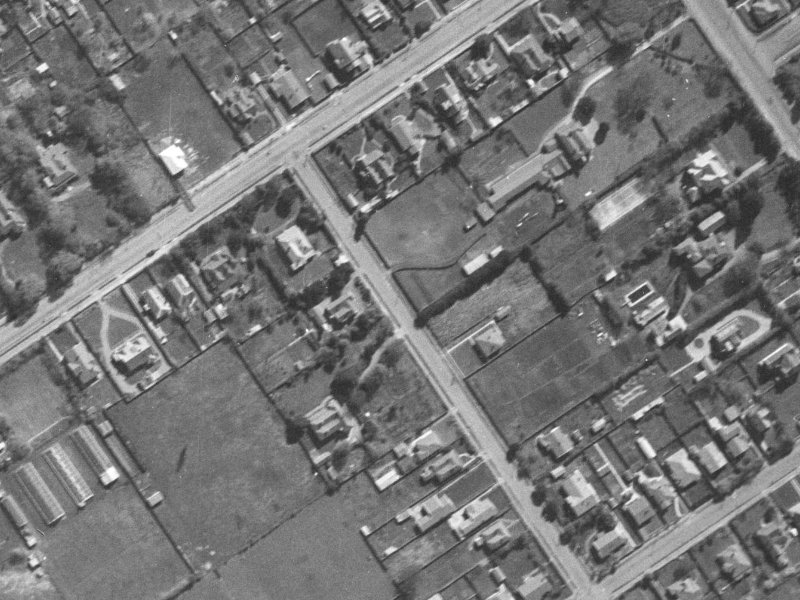 126 Watford Street from the air, 1940-1944