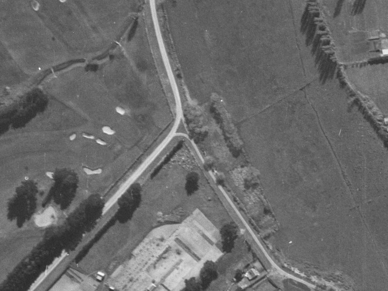 58 Broomfield Terrace from the air, 1940-1944