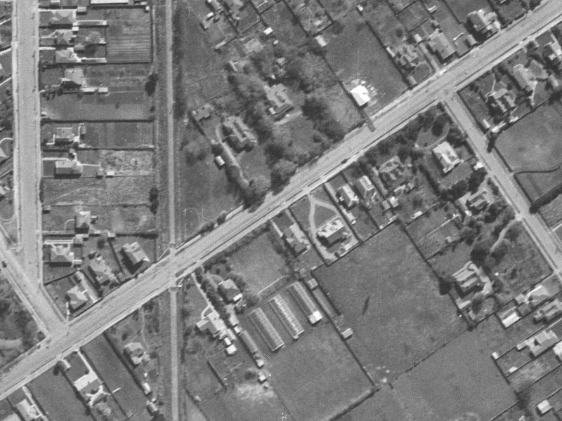 140 Blighs Road from the air, 1940-1944