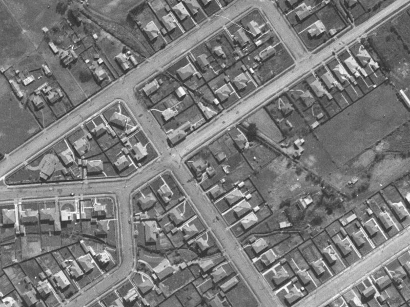 4 McFaddens Road from the air, 1940-1944