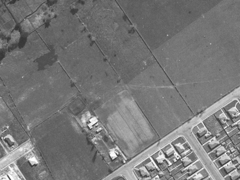 206 Knowles Street from the air, 1940-1944