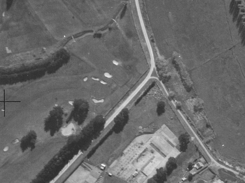 92 Horseshoe Lake Road from the air, 1940-1944