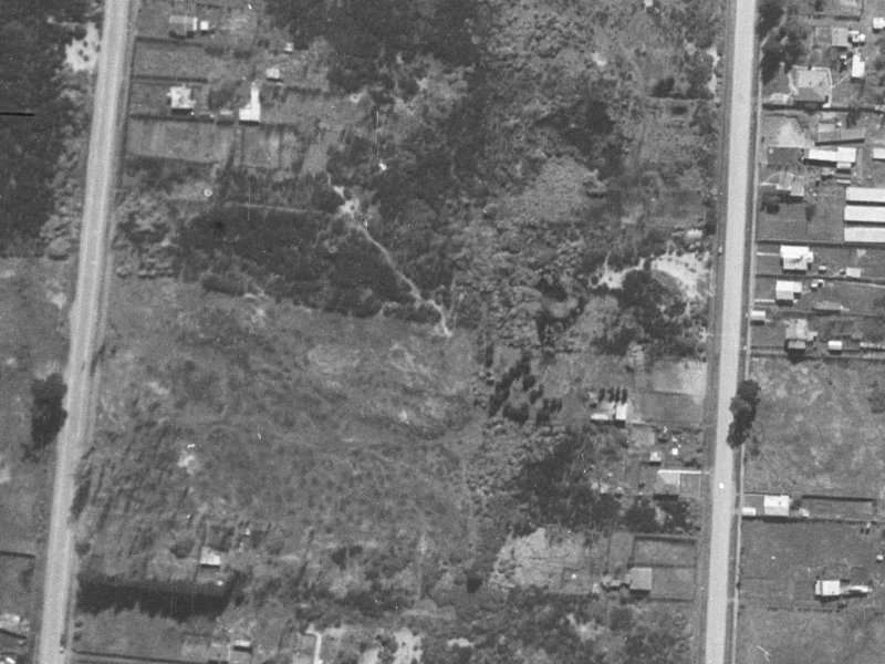 20E Caithness Street from the air, 1940-1944